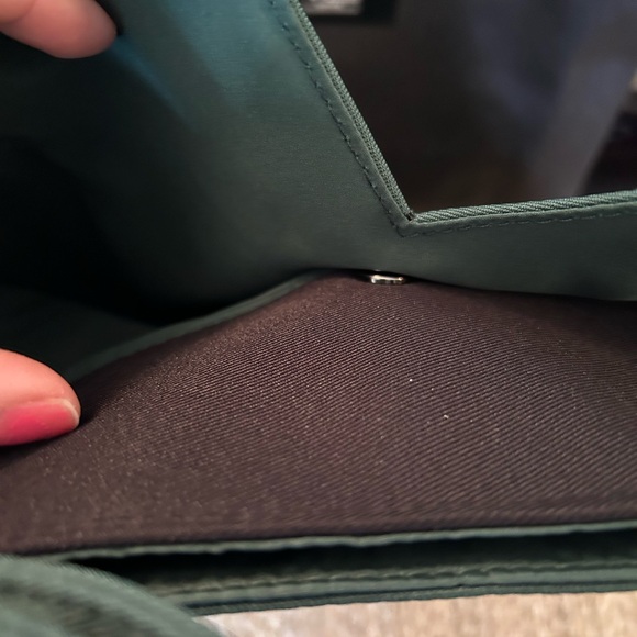 Prada PARADIGME Beauty Green Unisex Tote NEW! Limited Edition With Dust Bag - Picture 6 of 10